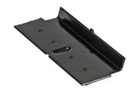 Verbindingsstuk t.b.v. aluminium daktrim zwart Tuindeco - Tuindeco - thumbnail