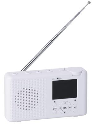 Reflexion TRA23i/WH Internetradio Internet, DAB+, DAB, VHF (FM) Bluetooth, Internetradio, DAB+, FM Oplaadbaar Wit