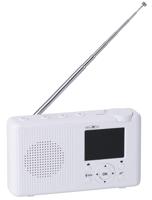 Reflexion TRA23i/WH Internetradio Internet, DAB+, DAB, VHF (FM) Bluetooth, Internetradio, DAB+, FM Oplaadbaar Wit - thumbnail