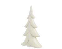 Kerstboompje Terracotta Wit 22,9cm - thumbnail