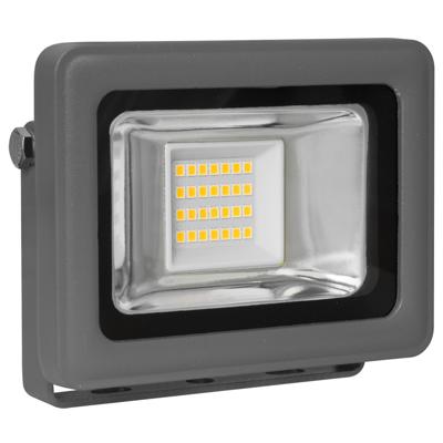 LED bouwlamp 10W 680 lumen 3000K antraciet
