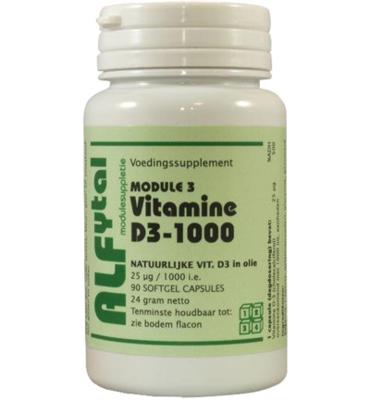 Alfytal Vitamine D3-1000 90 Softgels
