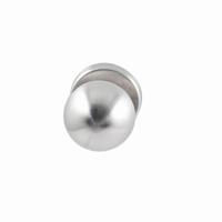 Hardbrass Voordeurknop Sfera 50mm. - RVS - thumbnail