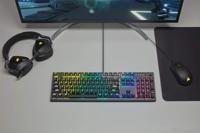 K60 RGB PRO Low Profile Mechanical Gaming Keyboard Backlit RGB LED CHERRY MX Low Profile SPEED Black - thumbnail