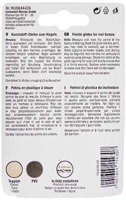 Metafranc Kunststofglijder+Stift 20Mm 8S *Nl* - WU0644426