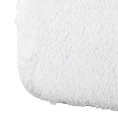 MSV Badkamerkleedje|badmat voor op vloer - wit - 50 x 70 cm