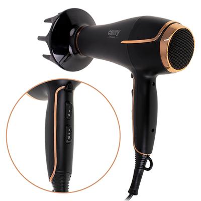 Camry CR 2255 haardroger Zwart, Goud 2000 W