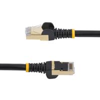 StarTech.com 2m zwart Cat6a Ethernet netwerkkabel shielded (STP) Cat6a patchkabel Cat 6a - thumbnail