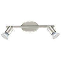 Eglo Led plafondspotBuzz rvs 2-lichts - 92596 - thumbnail