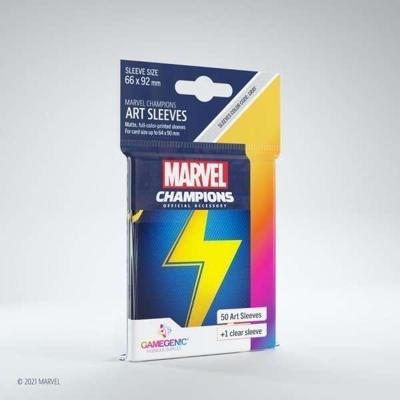 Sleeves Marvel Champions - Ms Marvel (50+1) Sleeves Marvel Champions - Ms Marvel (50+1)