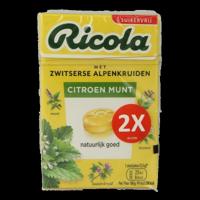 Ricola Keelpastilles Citroen Munt Suikervrij - thumbnail