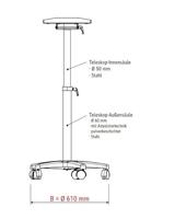 MAUL magneet Solid, rechthoek 54x19 mm, trekkracht 1 kg, doos van 10 stuks, zwart - thumbnail