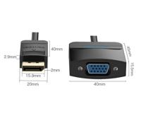 VENTION Adapter Mini DisplayPort naar HDMI HBFBB zwart 15 cm - thumbnail