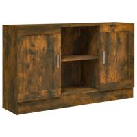 Dressoir 120x30,5x70 cm bewerkt hout gerookt eikenkleurig - thumbnail
