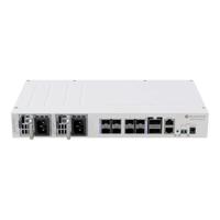Mikrotik CRS510-8XS-2XQ-IN netwerk-switch L3 Fast Ethernet (10/100) Power over Ethernet (PoE) Wit - thumbnail