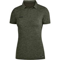 JAKO 6329D Polo Premium Basics Dames - Kaki Gemeleerd - 42 - thumbnail