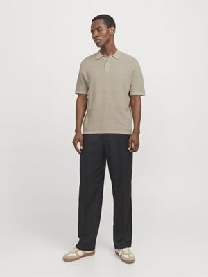 Jack & Jones Jjegeorge Knit Polo Ss Sn Poloshirts Coriander