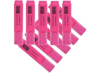 Q-CONNECT markeerstift, roze