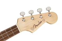 Fender Fullerton Strat Uke WN White Pickguard Surf Green elektrisch-akoestische ukelele - thumbnail