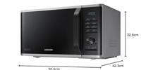 Magnetron met Grill Samsung MS23K3555ES 23 L 800 W - thumbnail