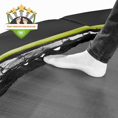 Exit Silhouette Inground Sports trampoline - 366 x 244 cm - Zwart Exit Silhouette Inground Sports trampoline - 366 x 244 cm - Zwart