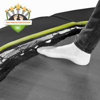 Exit Silhouette Inground Sports trampoline - 366 x 244 cm - Zwart - thumbnail