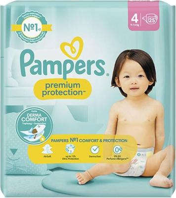 Pampers Pampers Premium Protection Gr.4 Maxi 9-14kg Single Pack 25 St Pampers Pampers Premium Protection Gr.4 Maxi 9-14kg Single Pack 25 St