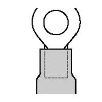 Molex 190700042 Ringkabelschoen 1 stuk(s) - thumbnail