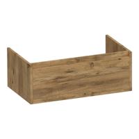 Brauer Hope - Onderkast - 80 cm - met 1 Softclose Lade Greeploos en 1 Sifon Uitsparing - Chateau - thumbnail