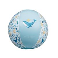 Little Dutch Strandbal Ocean Dreams Blauw 35cm - thumbnail