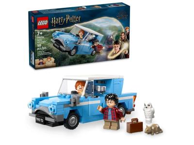 LEGO Harry Potter 76424 De vliegende Ford Anglia, speelgoed voor kinderen, bouwbare auto