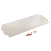 Hammond Electronics Lenskap Staal Zilver (l x b x h) 344 x 144 x 2.10 mm 1 stuk(s) - thumbnail
