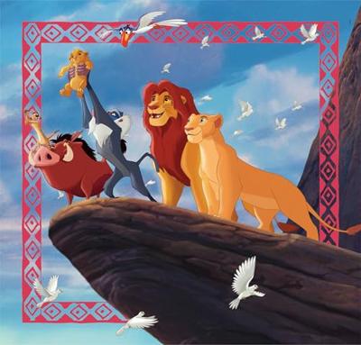 Clementoni supercolor puzzel the lion king 3x48 stukjes - thumbnail