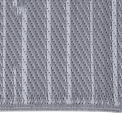 Buitenkleed ARAKIL 80x250 cm polypropeen antracietkleurig Buitenkleed ARAKIL 80x250 cm polypropeen antracietkleurig