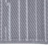 Buitenkleed ARAKIL 80x250 cm polypropeen antracietkleurig - thumbnail
