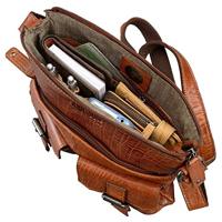 Juscha JU-47602 Schoudertas P&S Lilly Little 28 X 25 X 3,5 Cm Cognac - thumbnail