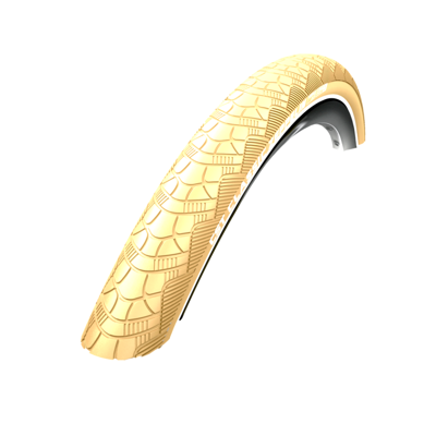 Cst Buitenband zeppelin kleur: creme met reflectie maat: 28x1.60, etrto 42-622