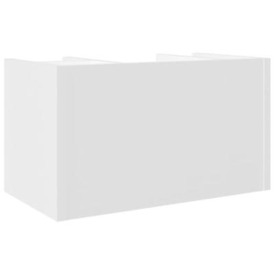 VidaXL Bureau organiser 44,5x24x25 cm bewerkt hout betongrijs