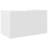 VidaXL Bureau organiser 44,5x24x25 cm bewerkt hout betongrijs - thumbnail