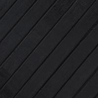 VidaXL Vloerkleed rechthoekig 80x300 cm bamboe zwart - thumbnail