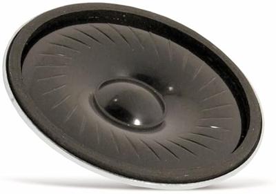 Visaton K 50 FL - 16 Ohm 2 inch 5 cm Mini-luidspreker 1 W 16 Ω Zwart Kunststof membraan