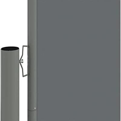 VidaXL Windscherm uittrekbaar 117x1200 cm antracietkleurig VidaXL Windscherm uittrekbaar 117x1200 cm antracietkleurig