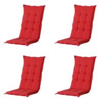 Kussen lage rug Panama baksteenrood 105 cm x 50 cm (4 stuks) Madison - Madison - thumbnail