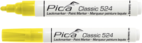 Pica 524/44 Lakmarker | 2-4mm | Ronde tip | Geel | 10 stuks - PI52444 - thumbnail