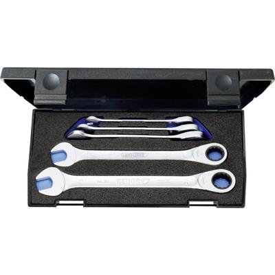 Gedore Ringsteeksleutel met Ratel set 5-delig 8-19mm - 2297434
