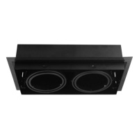 LED Inbouw Spot Armatuur - 2x AR111 Zwart | Trimless | Tronix | Spotjes in plafond | Inbouwspots | Spotjes woonkamer | Led spots | Tronix | Spotjes in - thumbnail