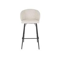 Giga Meubel - Barkruk Beige Stof - Joa - Set van 2 - thumbnail