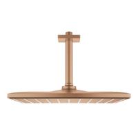 Grohe Regendoucheset Rainshower Mono Cube 31 cm met Plafondarm Warm Sunset Geborsteld - thumbnail