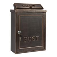 B6 Brievenbus Brons - thumbnail