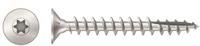 Ivana spaanplaatschroeven - platverzonken kop - 3,5x16 mm - verzinkt - Torx T20 - thumbnail
